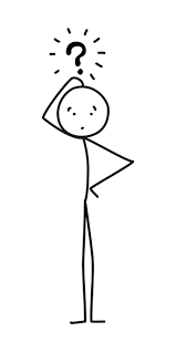 Stick Figure with Question Mark Over Head.jpg | Dibujos sencillos, Dibujos  fáciles, Figura con palos